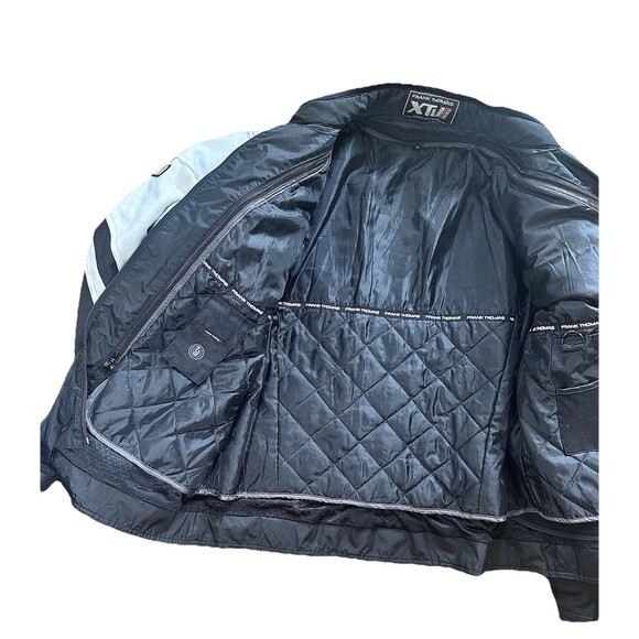 Frank Thomas XTi II Hyper Tec Armored Padded Motorcycle Jacket W/ Zip Out Liner - Picture 8 of 12
